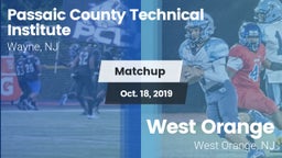 Matchup: Passaic County vs. West Orange  2019