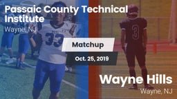 Matchup: Passaic County vs. Wayne Hills  2019