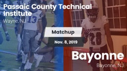 Matchup: Passaic County vs. Bayonne  2019