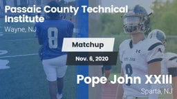 Matchup: Passaic County vs. Pope John XXIII  2020