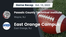 Recap: Passaic County Technical Institute vs. East Orange Campus  2022