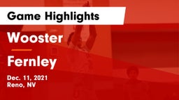 Wooster  vs Fernley  Game Highlights - Dec. 11, 2021