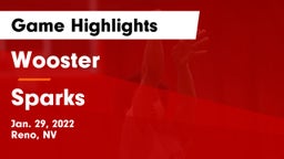Wooster  vs Sparks  Game Highlights - Jan. 29, 2022