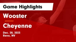 Wooster  vs Cheyenne  Game Highlights - Dec. 28, 2023