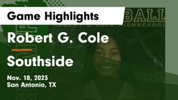 Robert G. Cole  vs Southside  Game Highlights - Nov. 18, 2023