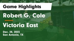 Robert G. Cole  vs Victoria East  Game Highlights - Dec. 28, 2023