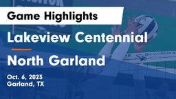 Lakeview Centennial  vs North Garland  Game Highlights - Oct. 6, 2023