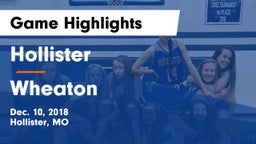 Hollister  vs Wheaton Game Highlights - Dec. 10, 2018