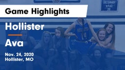 Hollister  vs Ava  Game Highlights - Nov. 24, 2020
