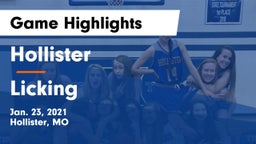 Hollister  vs Licking  Game Highlights - Jan. 23, 2021