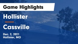 Hollister  vs Cassville  Game Highlights - Dec. 2, 2021