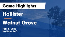 Hollister  vs Walnut Grove  Game Highlights - Feb. 5, 2022