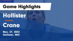 Hollister  vs Crane  Game Highlights - Nov. 27, 2023