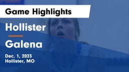 Hollister  vs Galena  Game Highlights - Dec. 1, 2023