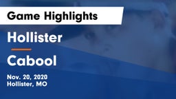 Hollister  vs Cabool Game Highlights - Nov. 20, 2020