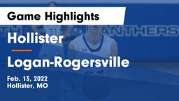 Hollister  vs Logan-Rogersville  Game Highlights - Feb. 13, 2022
