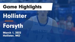 Hollister  vs Forsyth  Game Highlights - March 1, 2022