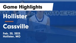Hollister  vs Cassville  Game Highlights - Feb. 20, 2023