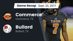 Recap: Commerce  vs. Bullard  2017