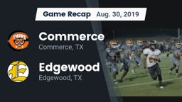 Recap: Commerce  vs. Edgewood  2019