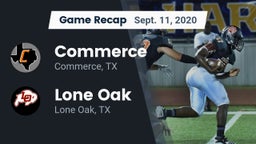 Recap: Commerce  vs. Lone Oak  2020