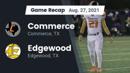 Recap: Commerce  vs. Edgewood  2021