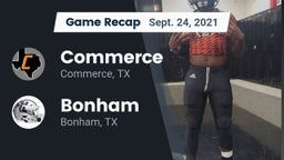 Recap: Commerce  vs. Bonham  2021