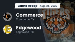 Recap: Commerce  vs. Edgewood  2022