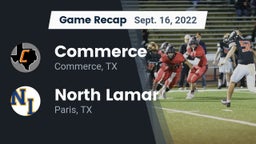 Recap: Commerce  vs. North Lamar  2022