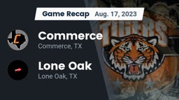 Recap: Commerce  vs. Lone Oak  2023