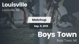 Matchup: Louisville High vs. Boys Town  2016