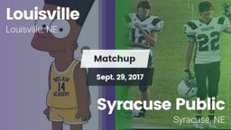 Matchup: Louisville High vs. Syracuse Public  2017