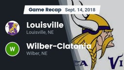 Recap: Louisville  vs. Wilber-Clatonia  2018