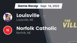 Recap: Louisville  vs. Norfolk Catholic  2022