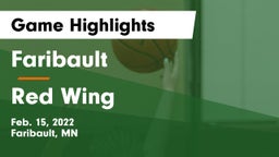Faribault  vs Red Wing  Game Highlights - Feb. 15, 2022