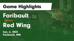 Faribault  vs Red Wing  Game Highlights - Jan. 6, 2022