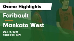 Faribault  vs Mankato West  Game Highlights - Dec. 2, 2023
