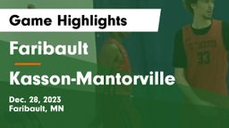 Faribault  vs Kasson-Mantorville  Game Highlights - Dec. 28, 2023