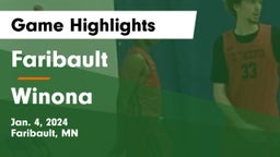 Faribault  vs Winona  Game Highlights - Jan. 4, 2024