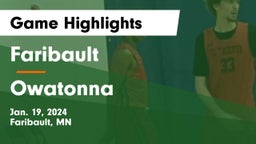 Faribault  vs Owatonna  Game Highlights - Jan. 19, 2024