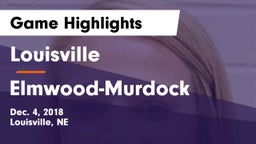 Louisville  vs Elmwood-Murdock  Game Highlights - Dec. 4, 2018
