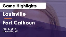 Louisville  vs Fort Calhoun  Game Highlights - Jan. 8, 2019