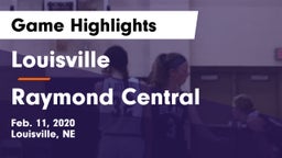 Louisville  vs Raymond Central  Game Highlights - Feb. 11, 2020