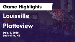 Louisville  vs Platteview  Game Highlights - Dec. 5, 2020