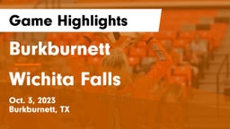 Burkburnett  vs Wichita Falls  Game Highlights - Oct. 3, 2023