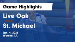 Live Oak  vs St. Michael  Game Highlights - Jan. 4, 2021
