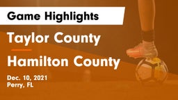 Taylor County  vs Hamilton County Game Highlights - Dec. 10, 2021
