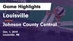 Louisville  vs Johnson County Central  Game Highlights - Oct. 1, 2019