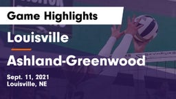 Louisville  vs Ashland-Greenwood  Game Highlights - Sept. 11, 2021