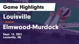 Louisville  vs Elmwood-Murdock  Game Highlights - Sept. 14, 2021